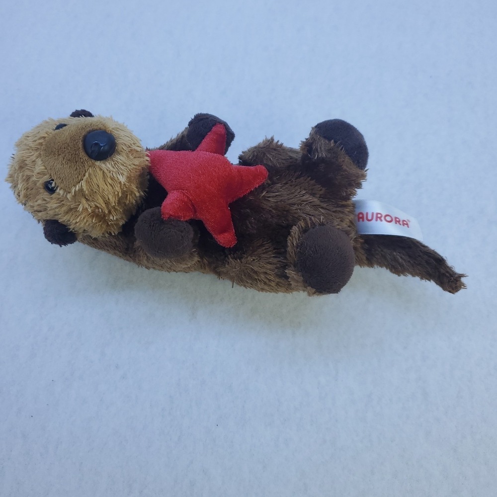Aurora Mini Flopsie Otto the Sea Otter 8-Inch Stuffed Animal‎ Plush